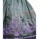 Surface Spell Gothic Moonlight Cathedral High Waist Skirt